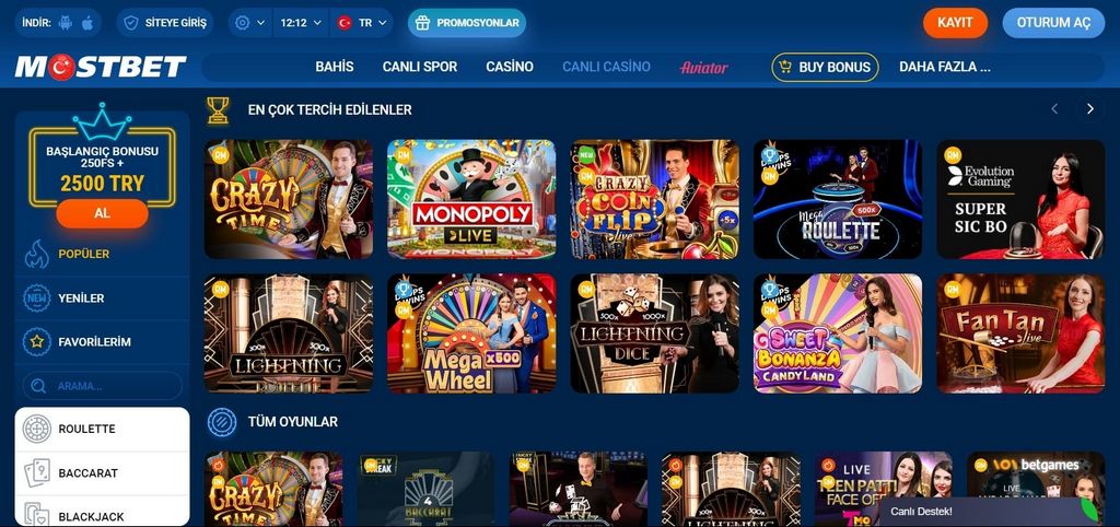 MostBet AZ - Mosbet kazino sayt oyunlarının böyük seçimi
